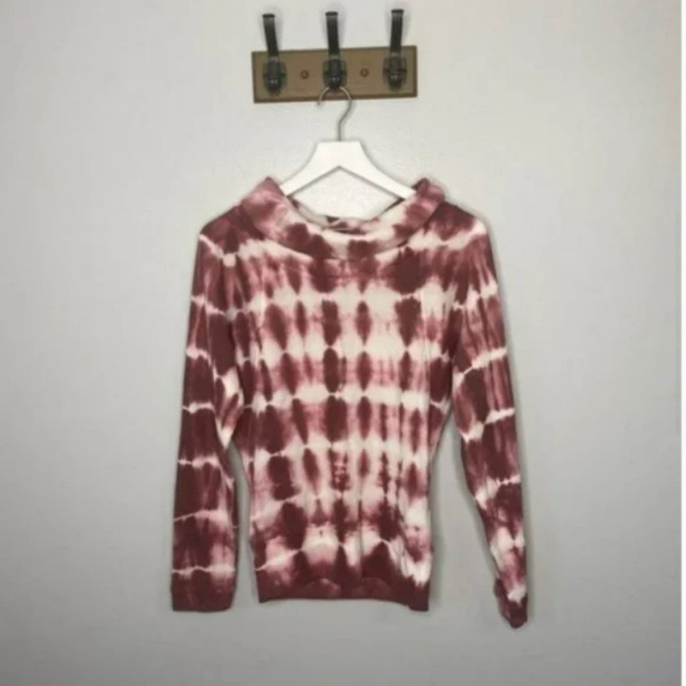 Anthropologie Pilcro Angie Mock Neck Waffle Top